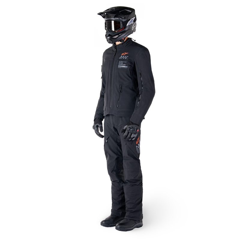 Alpinestars AMT-8 Stretch Drystar XF Motorcykeljakke Sort