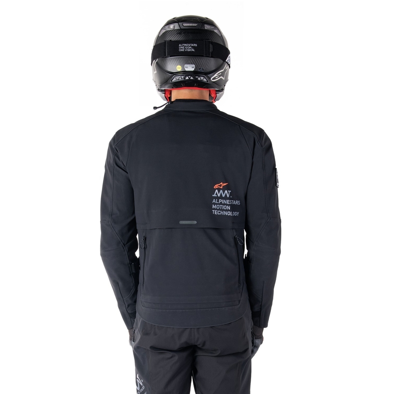 Alpinestars AMT-8 Stretch Drystar XF Motorcykeljakke Sort