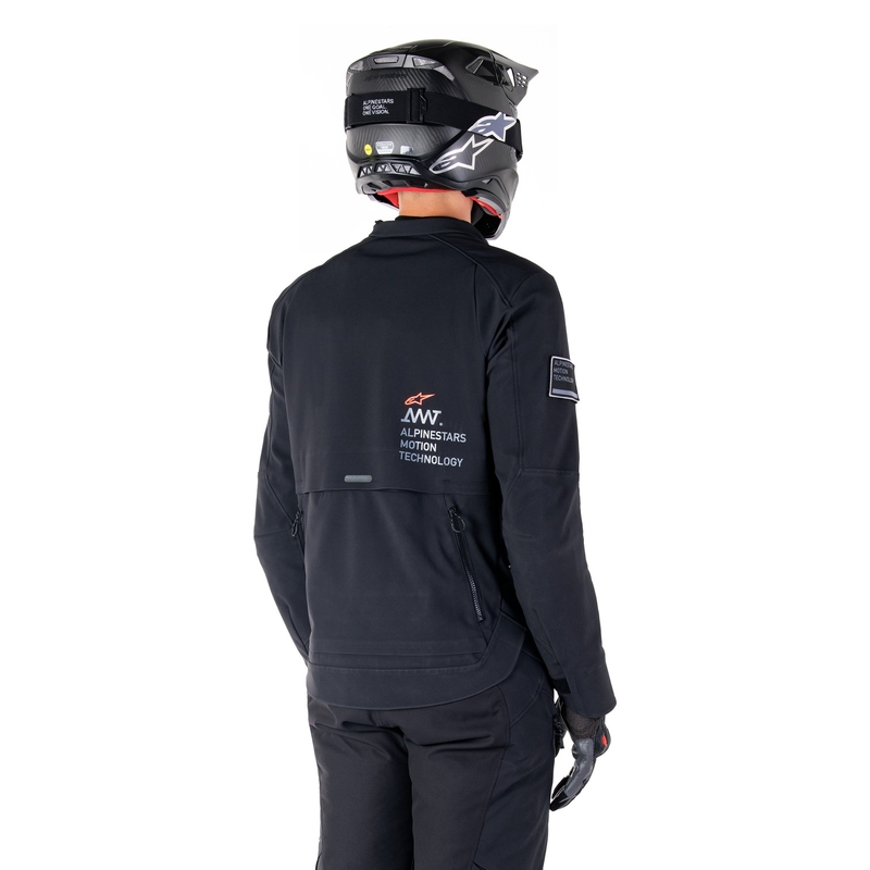 Alpinestars AMT-8 Stretch Drystar XF Motorcykeljakke Sort