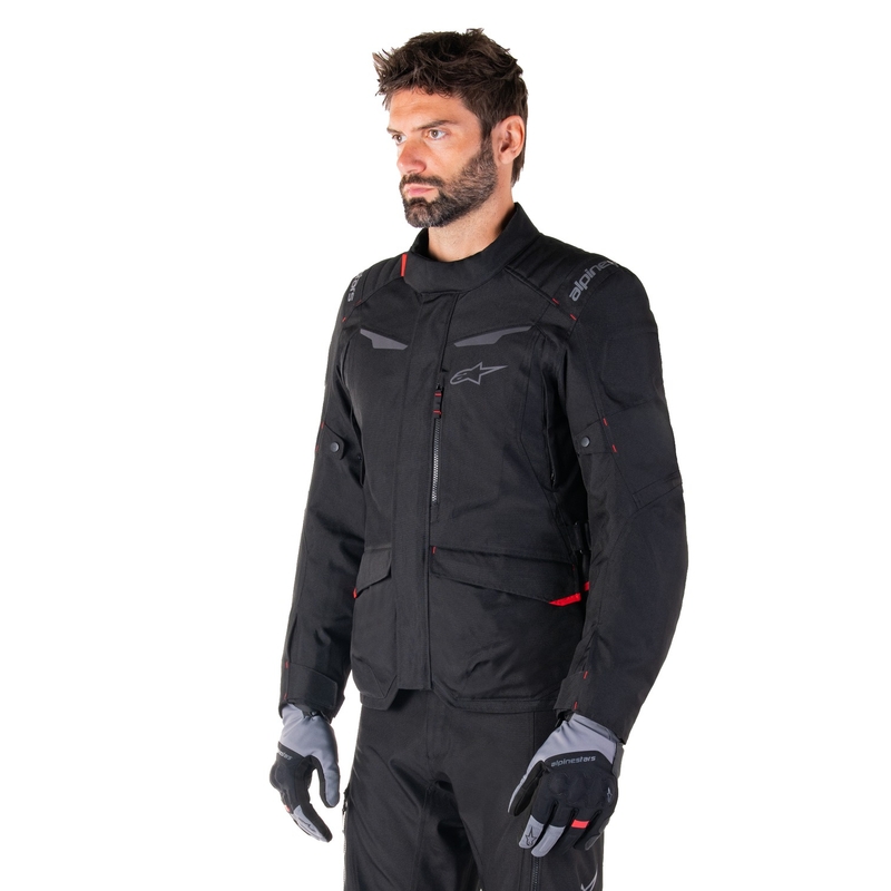 Alpinestars ST-1 vandtæt sort motorcykeljakke