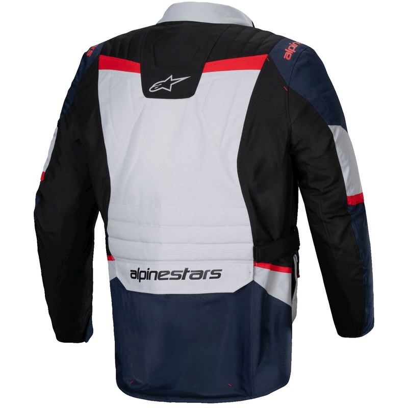Alpinestars ST-1 vandtæt motorcykeljakke mørkeblå-sort-rød