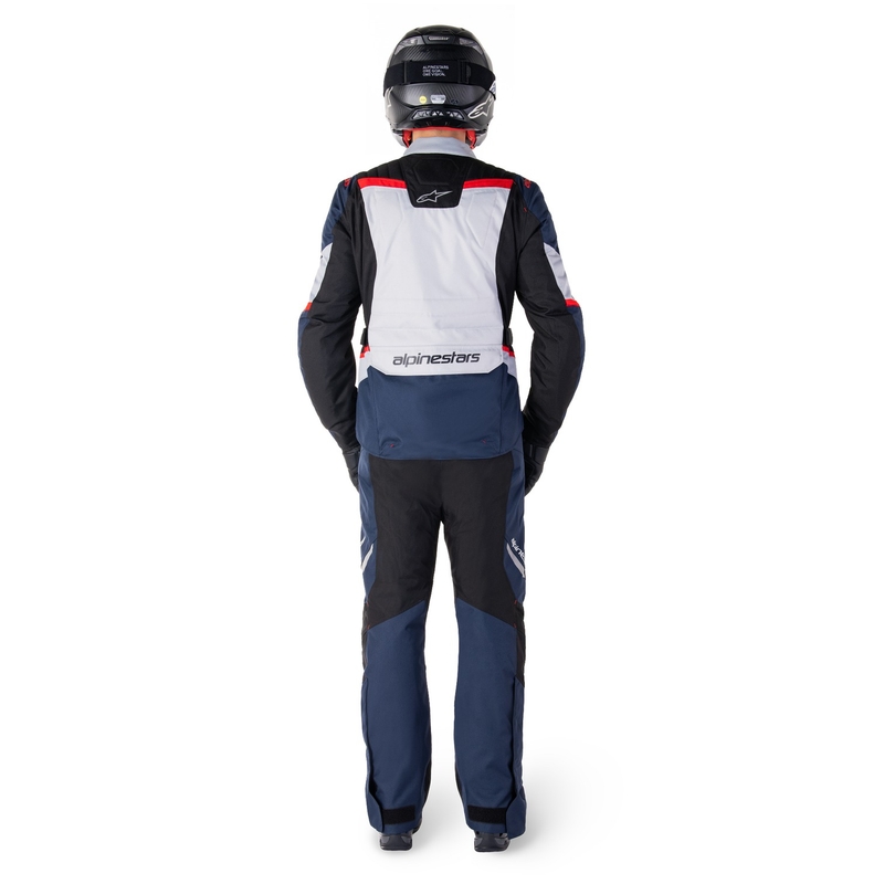 Alpinestars ST-1 vandtæt motorcykeljakke mørkeblå-sort-rød