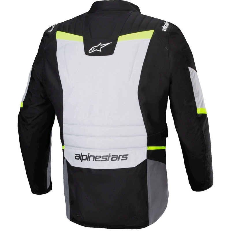 Alpinestars ST-1 Vandtæt grå-sort-fluogul motorcykeljakke