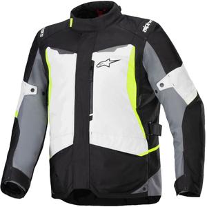 Alpinestars ST-1 Vandtæt grå-sort-fluogul motorcykeljakke