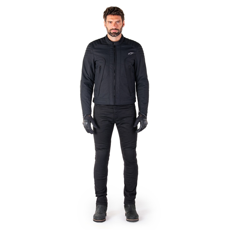 Alpinestars Clayton vandafvisende sort motorcykeljakke