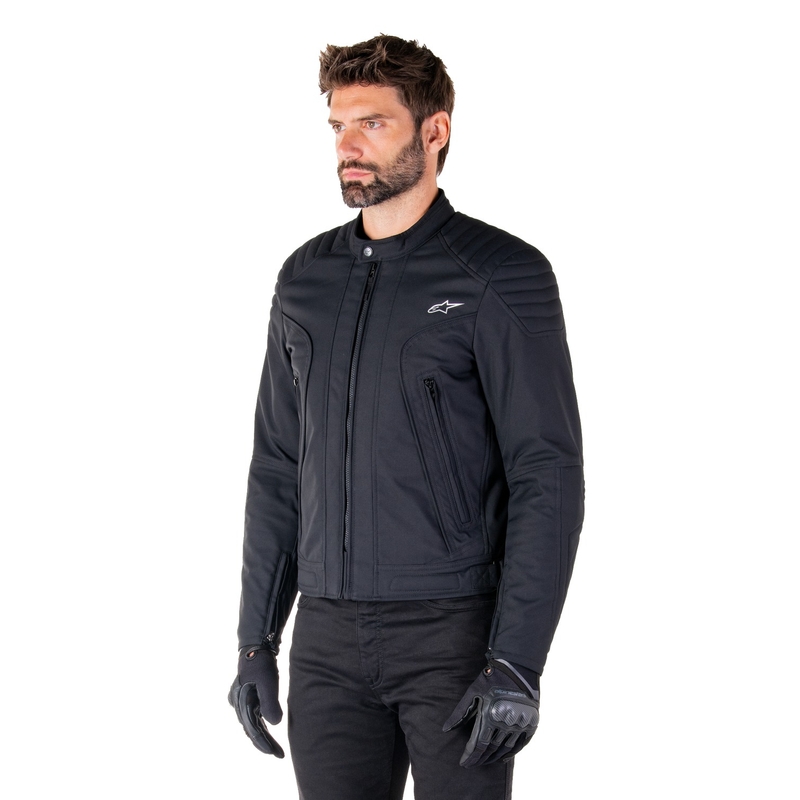 Alpinestars Clayton vandafvisende sort motorcykeljakke