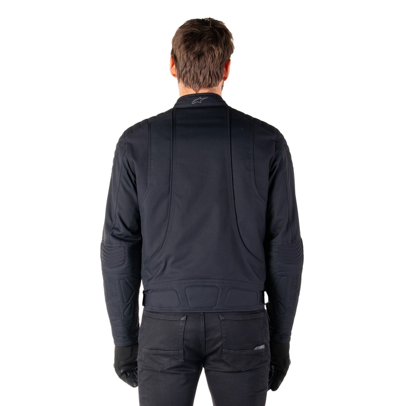 Alpinestars Clayton vandafvisende sort motorcykeljakke