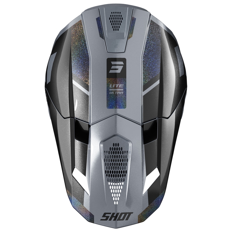 Motocross-hjelm Shot Lite Ultra Matte Holographic