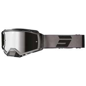 Motocrossbrille Shot Core sort med iridium plexi