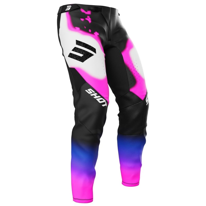 Motocross-bukser Shot Aerolite Astral blå-pink