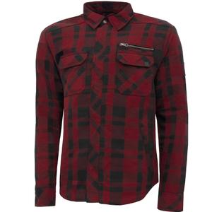 Street Racer Striker motorcykelskjorte rød