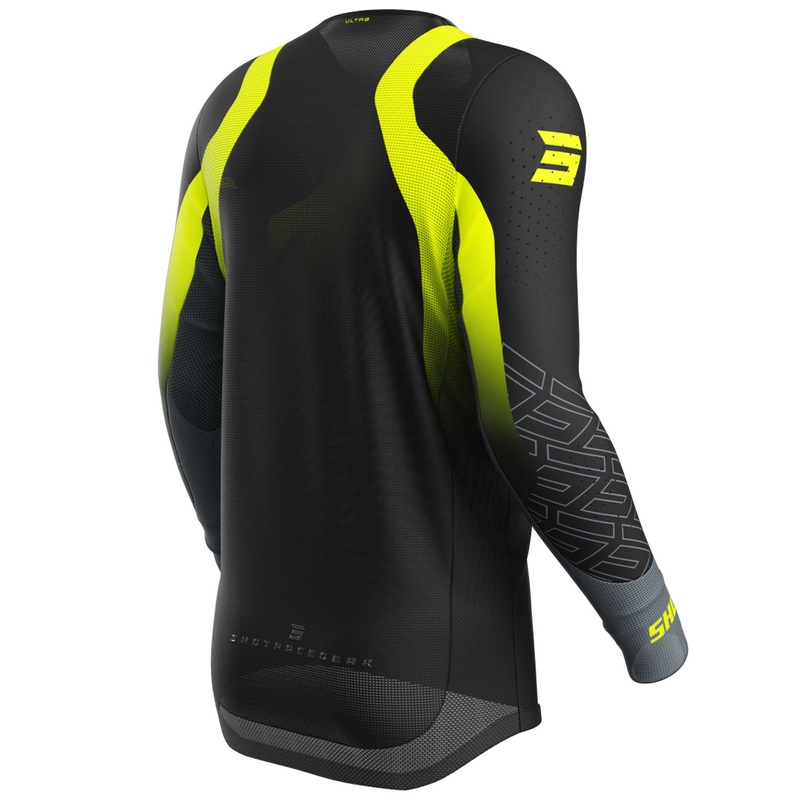 Motocrosstrøje Shot Aerolite Ultra fluogul