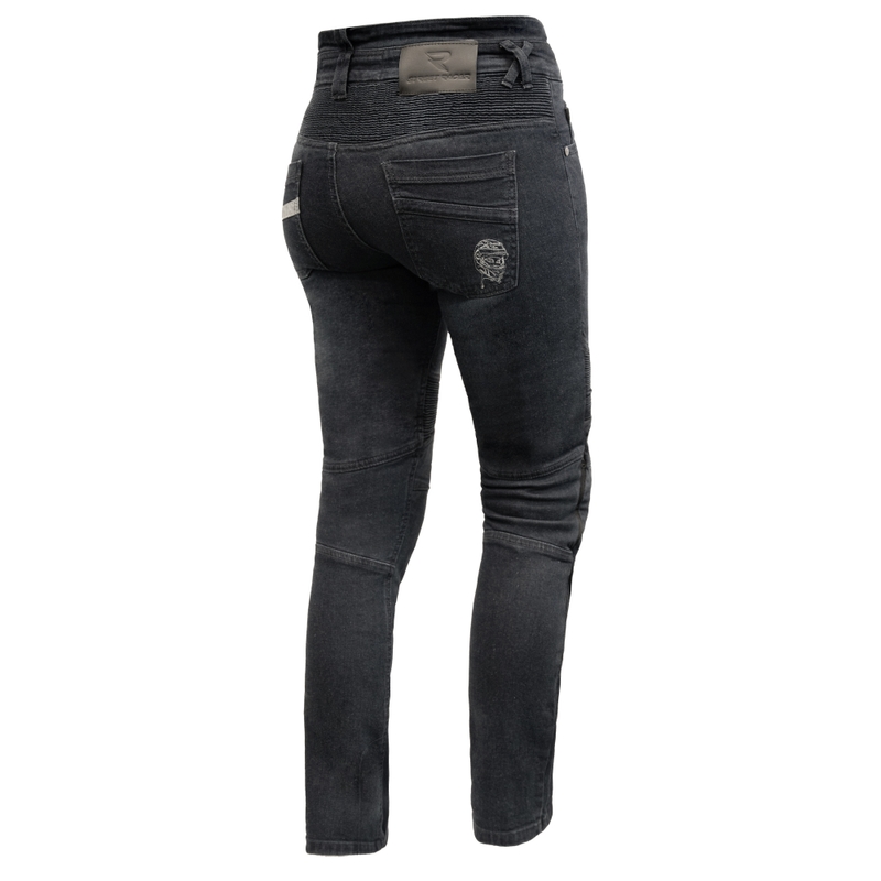 Cropped jeans til kvinder Street Racer Spike II sort