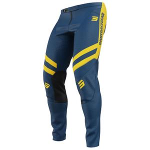 Motocross-bukser Shot Contact Mythic blå-gul