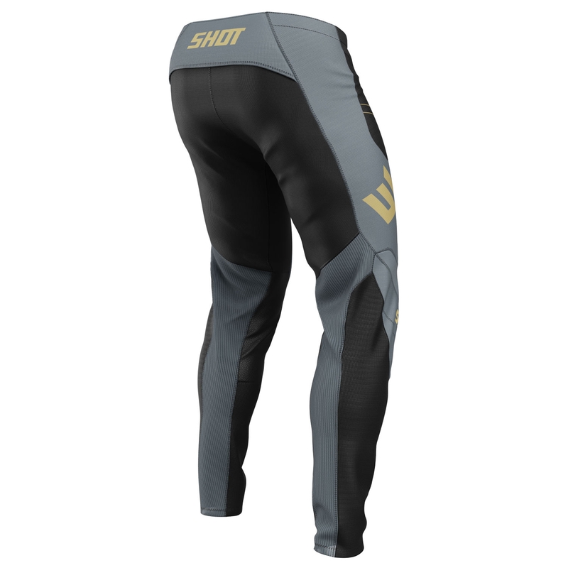 Motocross-bukser Shot Contact Shield guld