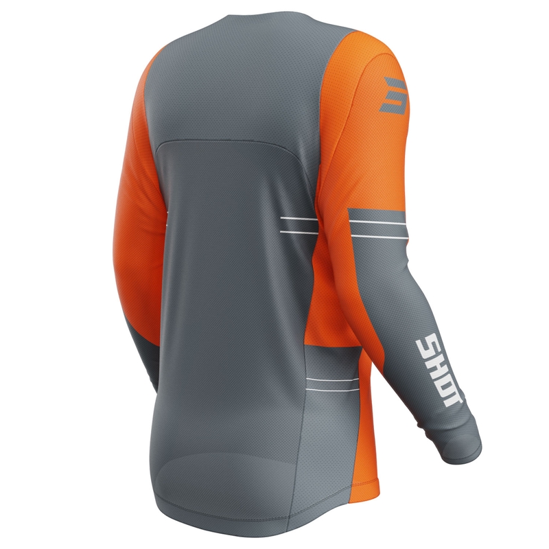 Motocross-trøje Shot Contact Shield orange