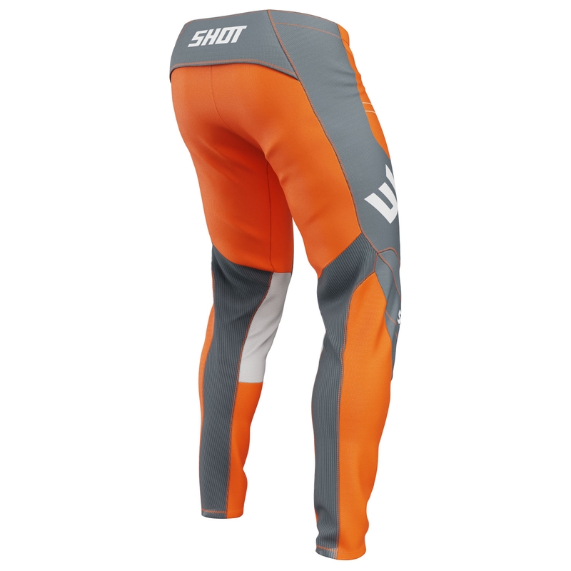 Motocross-bukser Shot Contact Shield orange