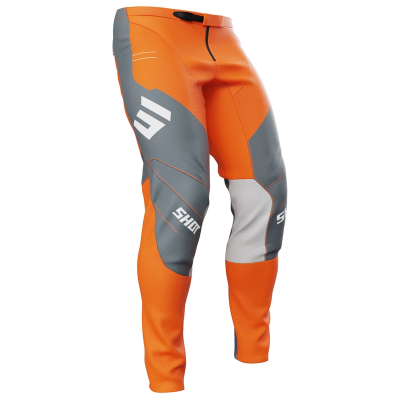 Motocross-bukser Shot Contact Shield orange