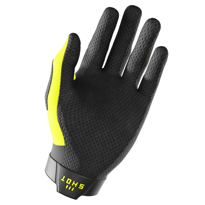 Motocross-handsker Shot Lite Pro fluogul
