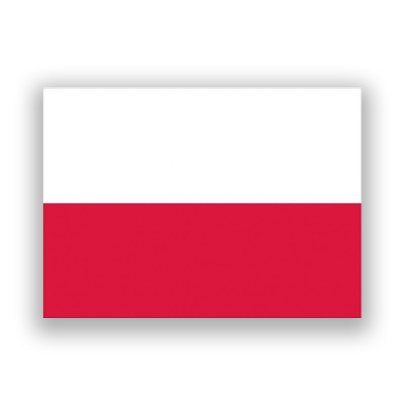 Klistermærke Polen