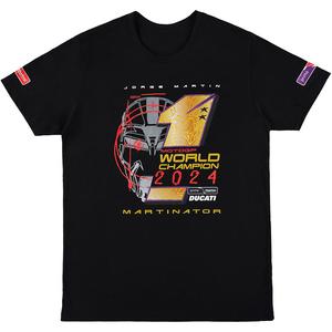 Ducatti Jorge Martin World Champ T-shirt sort