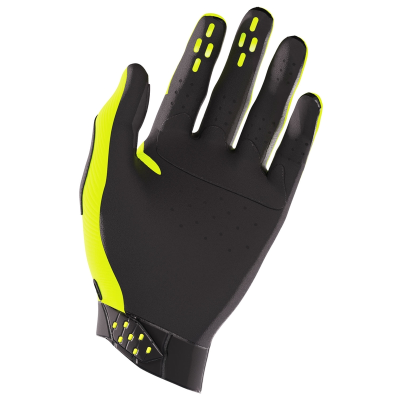 Motocrosshandsker til børn Shot Race fluogul