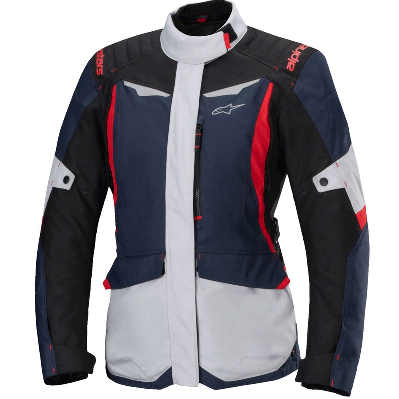 Alpinestars Stella ST-1 vandtæt motorcykeljakke til kvinder Blå-sort-rød