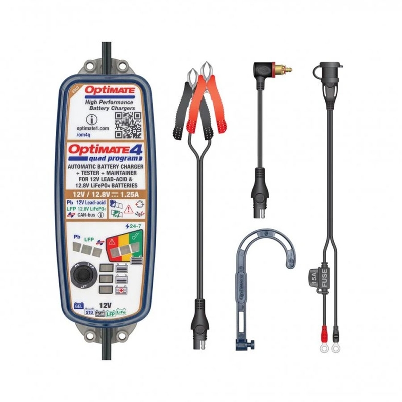 Batterioplader OPTIMATE 4 QUAD TM630-PR