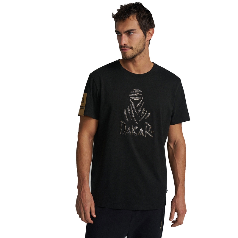 T-shirt DAKAR VIP CR 2 sort