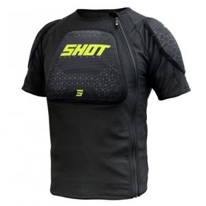 Shot Airlight T-shirt sort-fluogul
