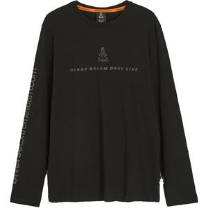 T-shirt DAKAR LG 0124 sort