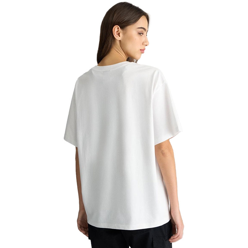 T-shirt til kvinder DAKAR DES 23 4 hvid