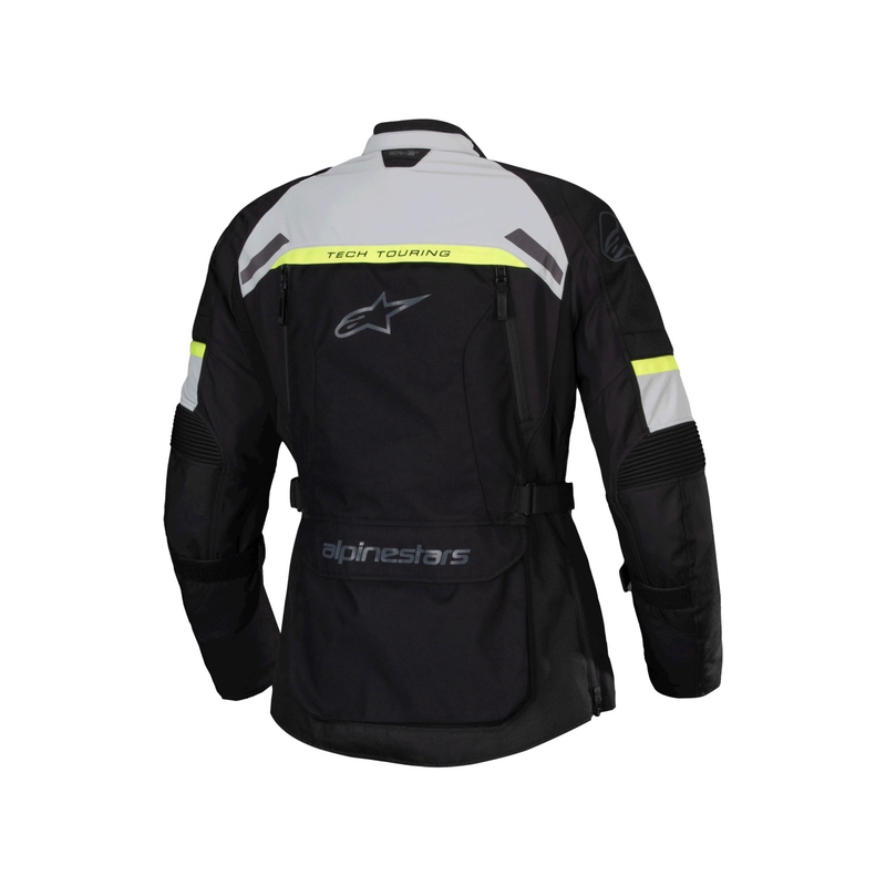 Alpinestars Stella Bogota PRO Drystar Black-Gray-Fluo Yellow motorcykeljakke til kvinder