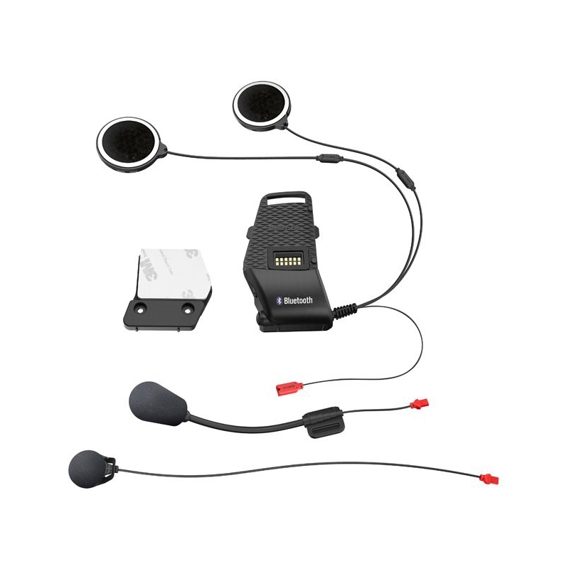 Hjelmholder med tilbehør til Bluetooth Intercom SENA 10S