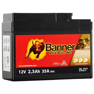 Gelbatteri Banner Bike Bull GEL 503 01/BGTR4A-S - GTR4A-S 12V, 2,3Ah, 35A