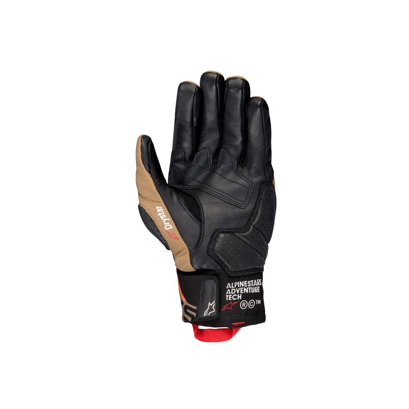 Alpinestars Belize 3 Drystar sorte og brune motorcykelhandsker