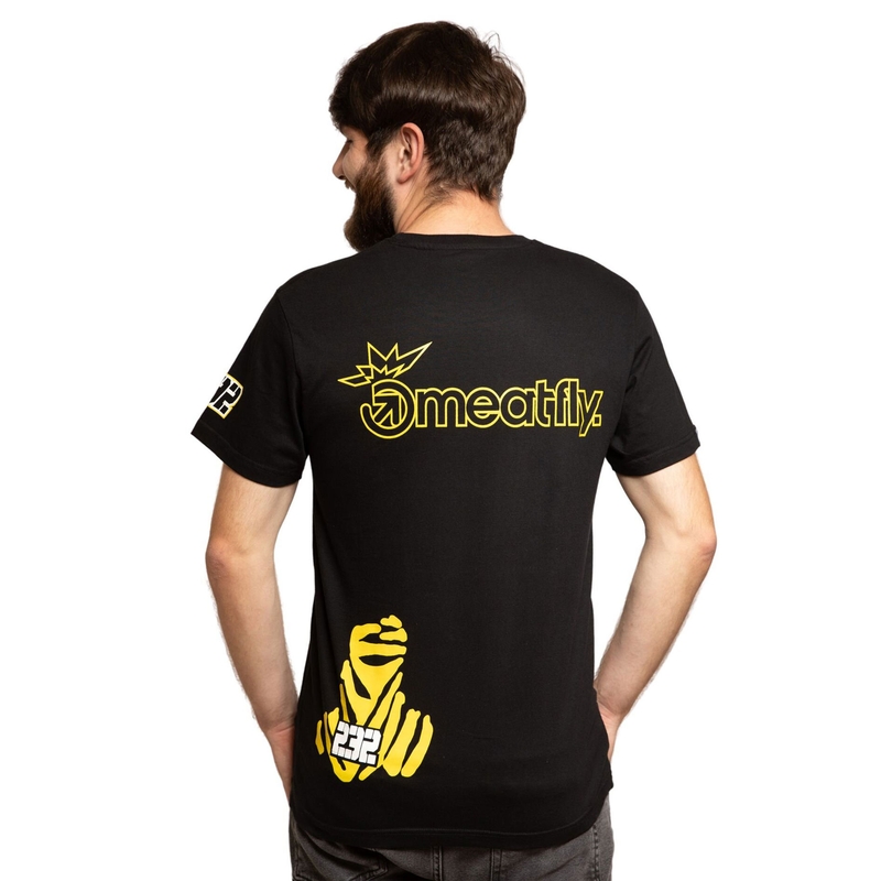 T-shirt Meatfly Big Shock Dakar sort