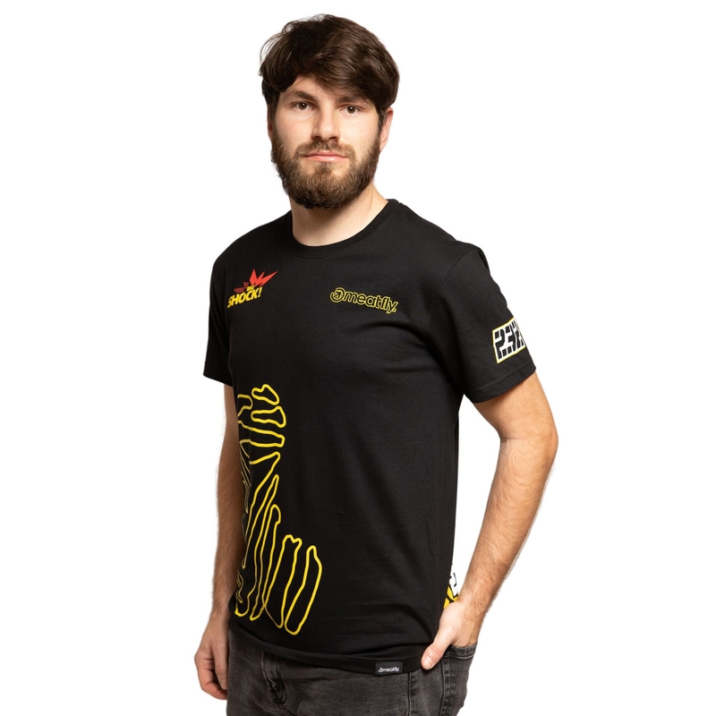 T-shirt Meatfly Big Shock Dakar sort