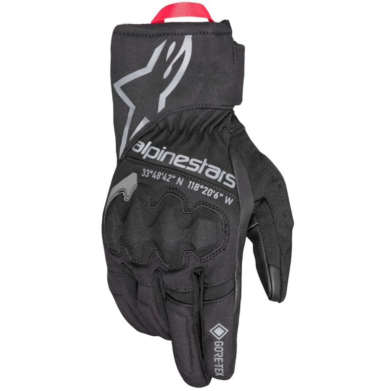 Alpinestars Crestone Gore-Tex sorte motorcykelhandsker
