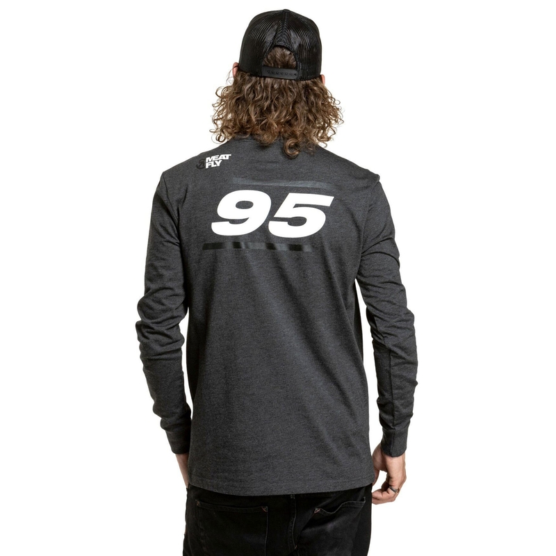 Langærmet T-shirt Meatfly Appex grå