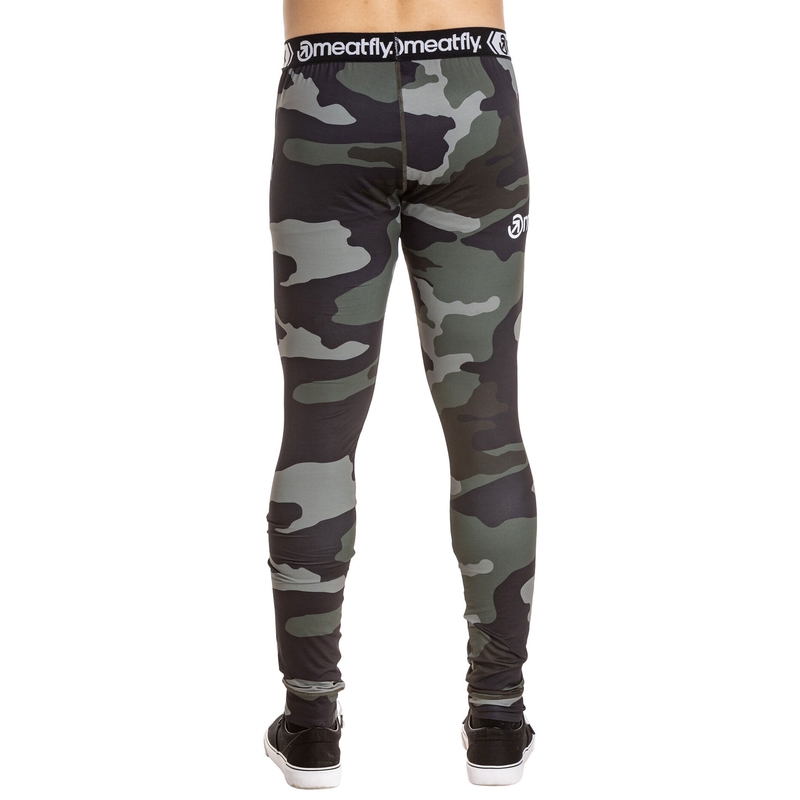 Meatfly Sloan camo olivengrønt termoundertøj