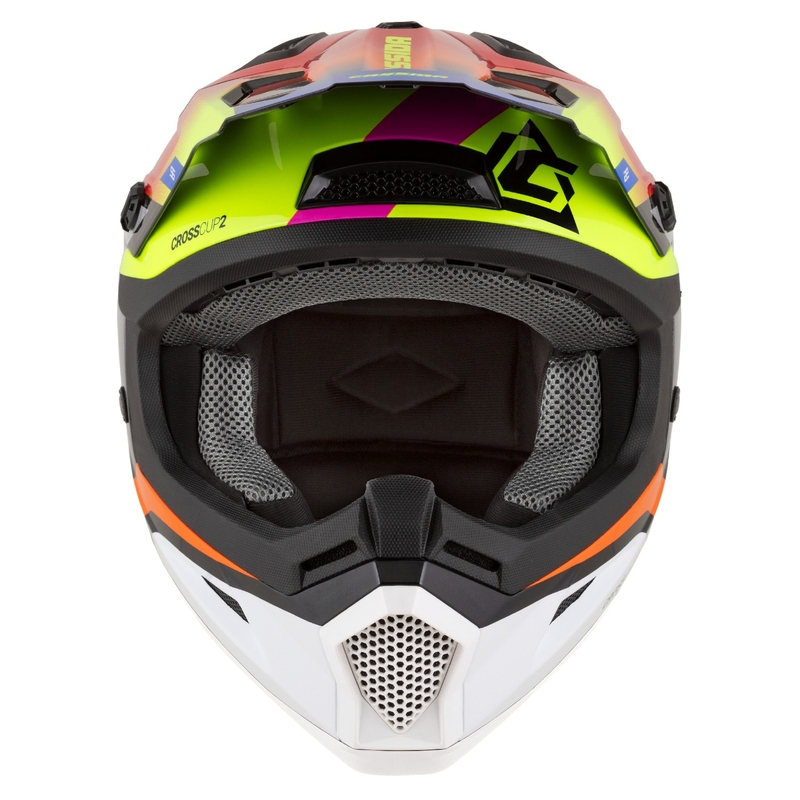 Motorcykelhjelm Cassida Cross Cup 2 Napa pearl multicolor