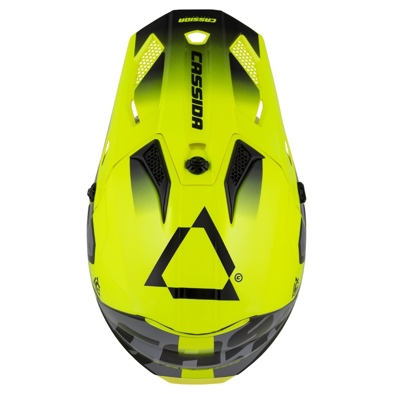 Cassida Cross Cup 2 Napa fluo gul-sort-grå perle