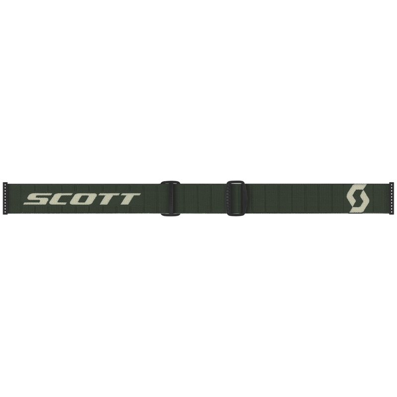 Motocrossbriller SCOTT Fury Enduro khaki med klar plexi