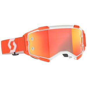 Motocrossbriller SCOTT Fury CH orange med orange spejlplexi