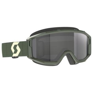 Motocrossbriller SCOTT Primal Sand Dust khaki med grå plexi