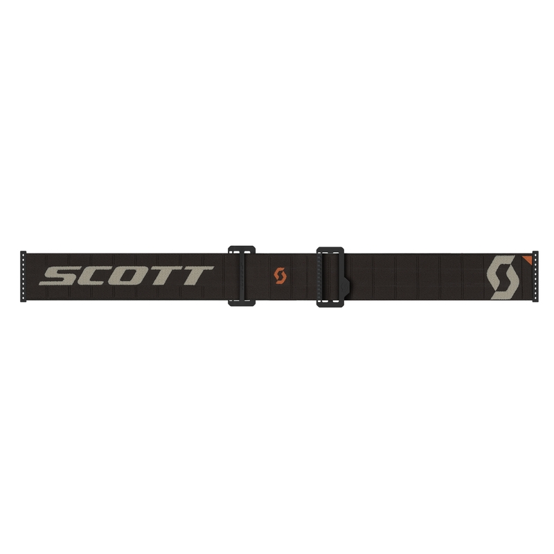 Motocrossbriller SCOTT Prospect 2.0 AMP mørkebrun-beige med guldplexi udsalg