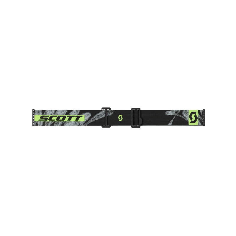 Motocrossbrille SCOTT Prospect 2.0 sort-fluogul med gul spejllinse