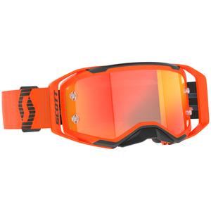 Motocrossbriller SCOTT Prospect 2.0 orange-sort med orange spejlplexi