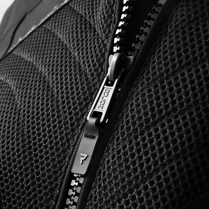 Rebelhorn Jax motorcykeljakke i sort og guld til kvinder